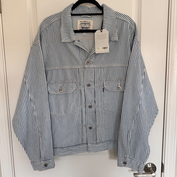 Levi's Made & Crafted Oversized Type 2 Trucker Jacket Men's Large NWT - Picture 6 of 15